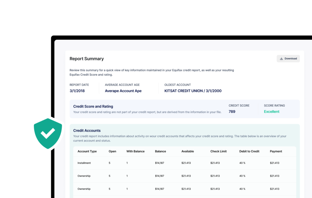 Credit Monitoring SafeMonitor